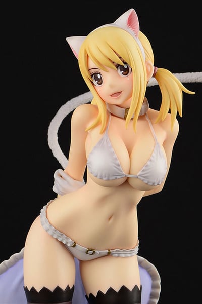 Lucy Heartfilia - White Cat - Gravure Style - 1