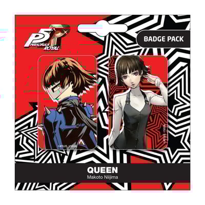 Queen / Makoto Nijima - Persona 5 Royale - Badge Pack - Pop Buddies (1)