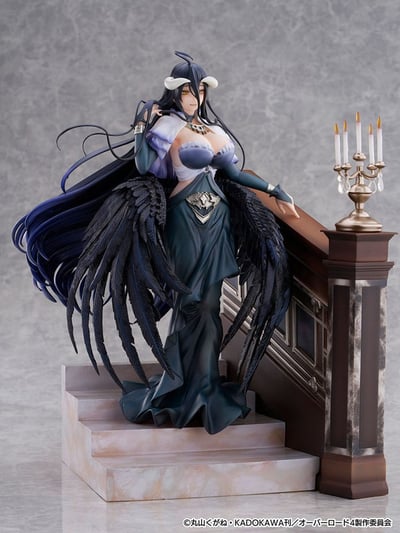 Albedo - Jet Black Dress Ver. | Shibuya Scramble Figure | Overlord | eStream | 1/7 Scale - 4
