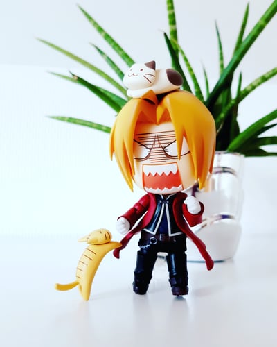 Ed liebt Katzen 🤭 - Edward Elric · Nendoroid 788 Edward Elric - Re-Release