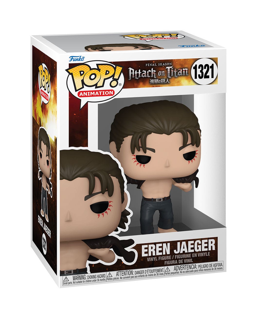 Eren Yeager - Final Season - Attack on Titan Funko POP (2)