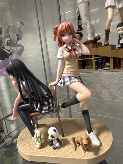 Yui Yuigahama & Sablé Statue – Kotobukiya Neuauflage (Oregairu)