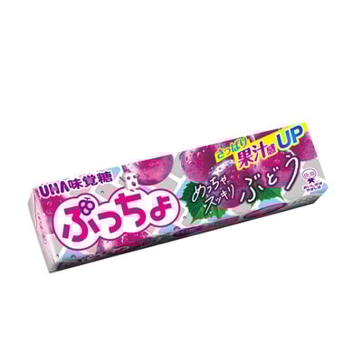 Puccho - Japanische Kaubonbons mit Grapefruit-Geschmack - U-HA MIKAKUTO - 50 g (2)