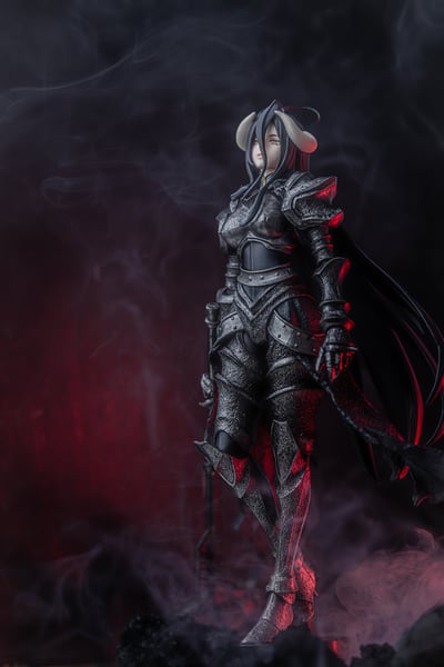 Sieht Halt echt geil aus · Albedo – Armor Version (L Size) | Overlord Pop Up Parade PVC Statue – Good Smile Company