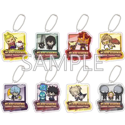 Zufällige Auswahl - My Hero Academia x Sanrio Characters (A Pro Hero & Villains) - Acrylanhänger - Yomiuri-TV Enterprise.jpeg