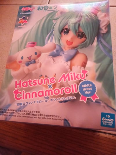 Meine süße Hatsune Miku x Cinnamoroll - Luminasta - White Dress Ver
