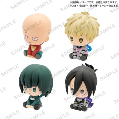  Zufällige Auswahl - One-Punch Man - Mini Figuren (Petatto Nejimaki Mascot Vol. 2) - Bushiroad Creative (1)