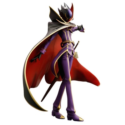 Lelouch Lamperouge / Suzaku Kururugi - Zero - 10th Anniversary G.E.M. Series Figure - 2