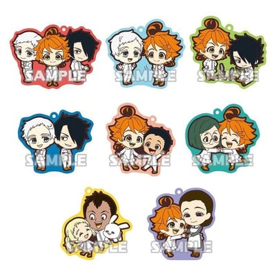 The promised Neverland Rubber Strap Duo - set (8 pieces) - 1