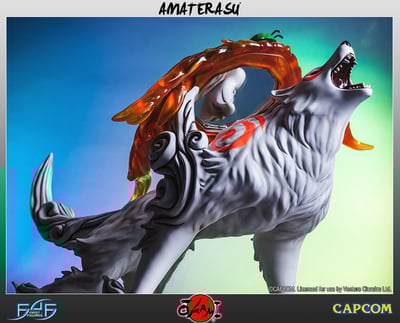 Amaterasu & Issun - Okami First 4 Figures Statue - 15