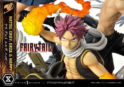 Natsu, Gray, Erza, Happy - Deluxe Bonus Version - Concept Masterline - Prisma Wing - Prime  Studio (11)
