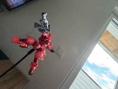 HG GQ Char’s Zaku · MS-06S Char Senyou Zaku - 1/144 High Grade - Mobile Suit Gundam - Bandai Spirits
