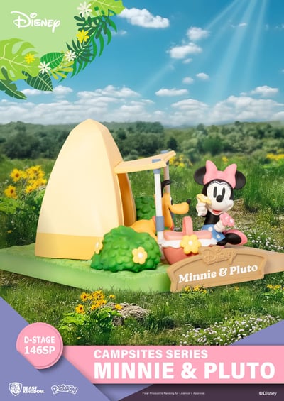 Minnie Mouse & Pluto - Special Edition - Disney Campsite Series - D-Stage Diorama - Beast Kingdom Toys (3)