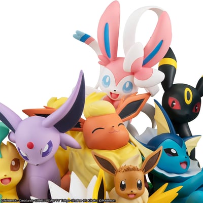 Evoli and Eeveelutions - Megahouse G.E.M. EX - 5