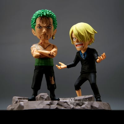 Lorenor Zorro & Sanji Vinsmoke - One Piece - WCF Log Stories ("...NOTHING...AT ALL!!!!") - Banpresto (1)
