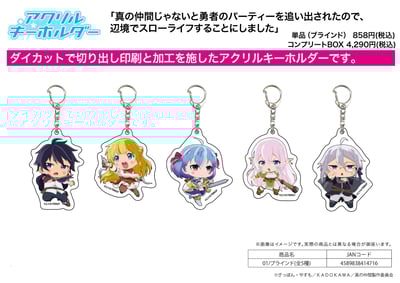 Zufällige Auswahl - Banished from the Hero's Party, I Decided to Live a Quiet Life in the Countryside - Acrylanhänger - A3.jpeg