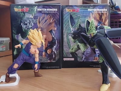 Cell vs. Gohan  · Cell - Dragon Ball Z - Match Makers - Banpresto