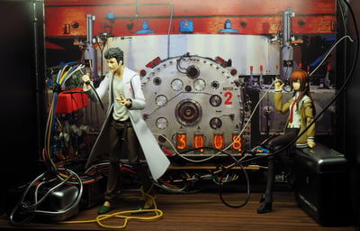Nixie-Uhr + Synchro-Zyklotron · figma 196 Rintarou Okabe