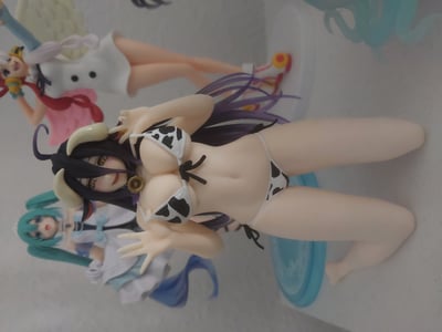 Albedo - Cow-Print Swimsuit - Desktop Cute - Taito