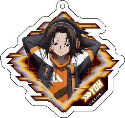 Yoh Asakura - Shaman King - Acrylanhänger (Cyberpunk Version 1) - Medicos Entertainment (1)