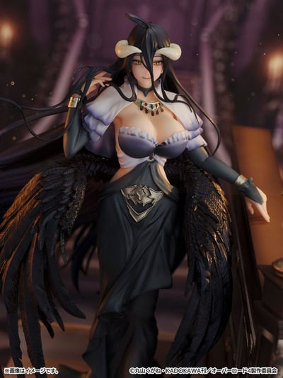 Albedo - Jet Black Dress Ver. | Shibuya Scramble Figure | Overlord | eStream | 1/7 Scale - 2