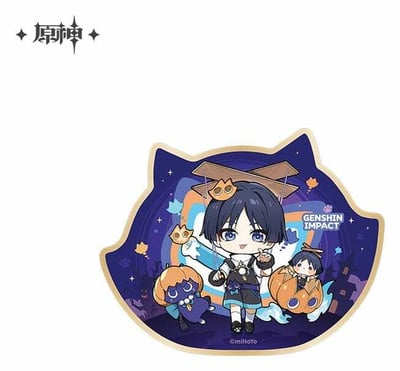 Genshin Impact You Ye Qi Xiang Series Chibi Chara PVC Statue Wanderer 10 cm     - 13