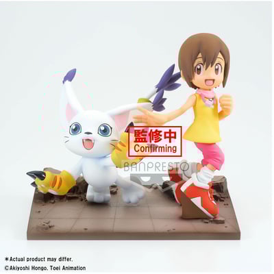 Kari  Hikari Yagami und Gatomon - DXF Adventure Archives - Banpresto (1).jpg