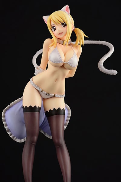Lucy Heartfilia - White Cat - Gravure Style - 3