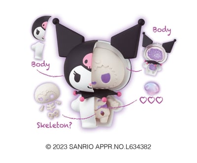 Set - Kaitai Fantasy Sanrio Characters - Fancy Purple - Megahouse (7)