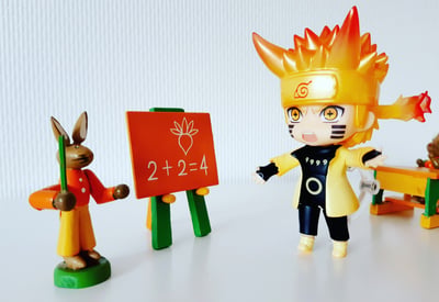 Naruto und die Welt der Zahlen 😱🤯 · Nendoroid 1273 - Uzumaki Naruto - Sage of the Six Paths Ver.