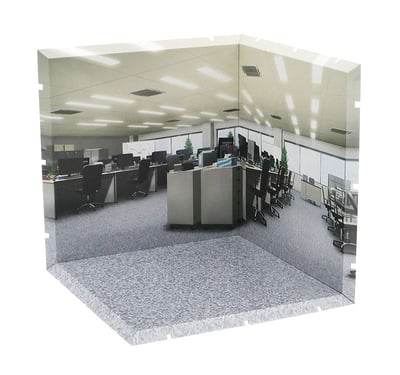 Büro - Dioramansion 150 - Hintergrund für Nendoroids und Figmas (3)