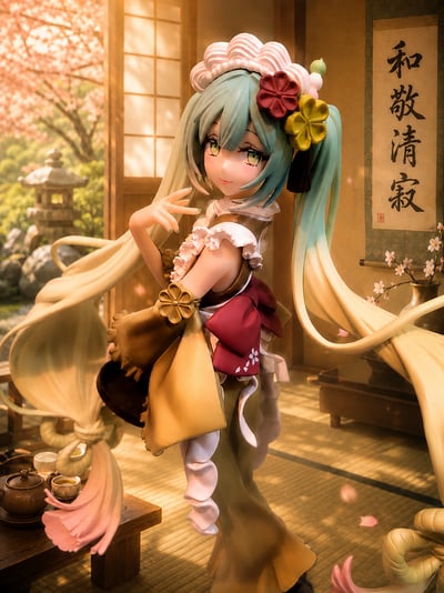 Matcha Miku 🍵🍡 · Hatsune Miku - Matcha Green Tea Parfait - Exceed Creative - Furyu - Re-Release