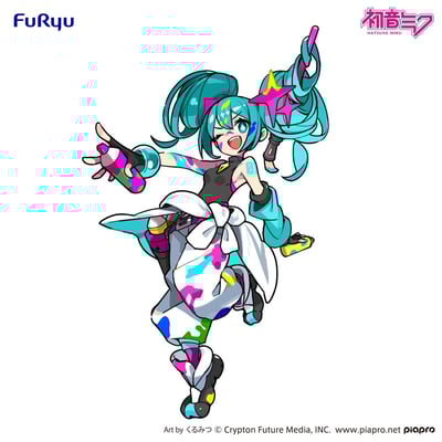 Hatsune Miku - Paint Girl - Trio-Try-iT - Furyu - 4