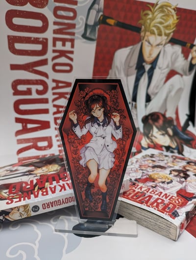 Akabane Honeko no Bodyguard - Panini - Vol. 03 with limited edition acrylic figure included - 5