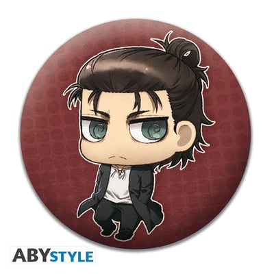 Attack on Titan - "Chibi characters" - Badge Pack - ABYStyle (1)