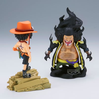 Portgas D. Ace vs. Marshall D. Teach / Blackbeard - One Piece - WCF Log Stories - Banpresto (1)