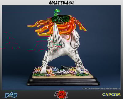 Amaterasu & Issun - Okami First 4 Figures Statue - 1