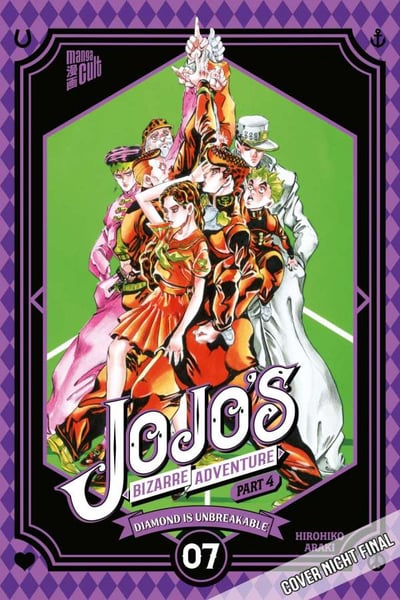 JoJo`s Bizarre Adventure Part 4 Diamond is unbreakable 7 - Manga Cult - Band 24 (1)