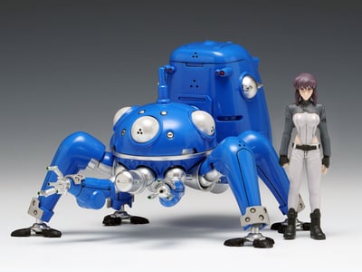 Tachikoma & Motoko - 2nd GIG Version - Actionfigur - Wave (7)
