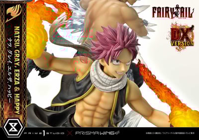 Natsu, Gray, Erza, Happy - Deluxe Bonus Version - Concept Masterline - Prisma Wing - Prime  Studio (26)
