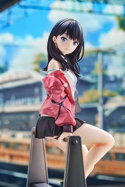 Gridman Universe PVC Statue 1/7 Rikka Takarada: Blue Sky Station 21 cm (2)