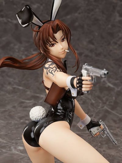 Revy - Black Lagoon - 1:4 B-Style Bunny - Bare Leg - FREEing7.jpeg