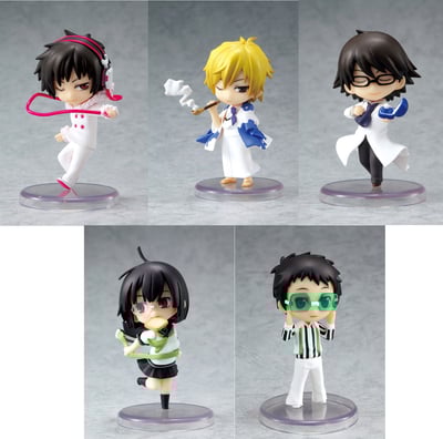 Komplettset - Durarara! Toy's Works Niitengo Works Collection 2.5 (5 Figuren) - 1