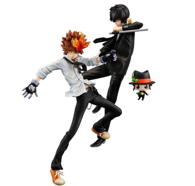 Sawada Tsunayoshi, Hibari Kyoya und Reborn - Reborn! G.E.M. Set - Megahouse - Neuauflage (5)