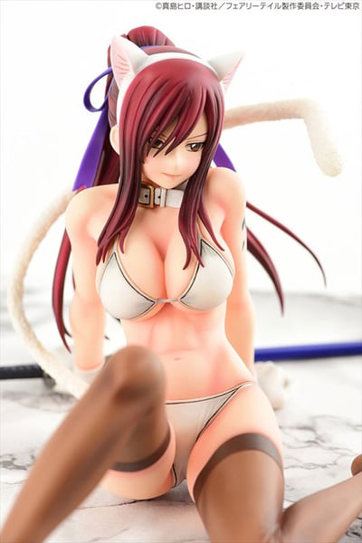 Erza Scarlet - White Cat Gravure Style Figur (1/6 Scale) – Exklusive Sammlerfigur für Fairy Tail Fans - 10