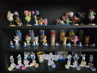 Gruppen-Digimon · Digimon - Melamin Cup - Rookie Digimon 