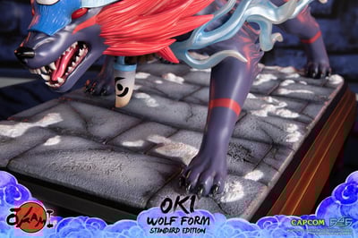 Oki - Wolf Form - Okami Statue - First 4 Figures (24)