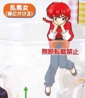 Ranma Saotome - Female Version - Ranma 1/2 on the Desk - 2