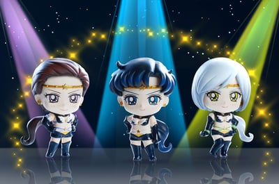 Komplettset - Sailor Moon Petit Chara Land - Sailor Stars - 5