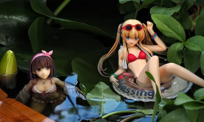 Abkühlung im Gartenteich #2 · Eriri Spencer Sawamura - Swimsuit Version - Good Smile